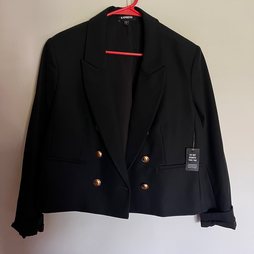 Express Women's Black Blazer
